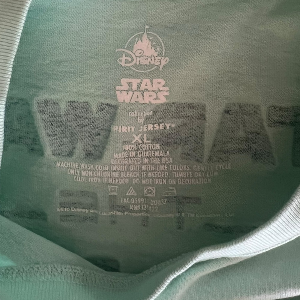 Disney Spirit Jersey Grogu The Mandalorian size XL - Picture 4 of 4